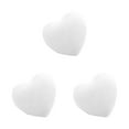 thumbnail image 1 of ZheElen 10x Add Elegance To Furniture With Heart Shaped Drawer Knobs Easy Installation white 3Set, 1 of 6