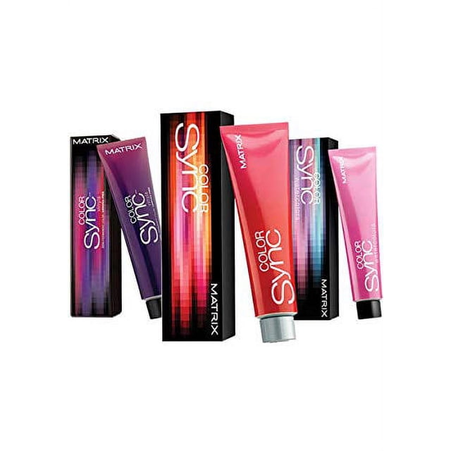 Matrix COLOR SYNC Coloration Demi-Permanente Sans Ammoniaque Colorsync (1A Cendre Noire)