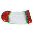 thumbnail image 4 of Hamaca flotante inflable de sandía, hamaca flotante inflable de agua plegable, hamaca flotante inflable para natación, hamaca flotante de agua probada y confiable Jadeshay A, 4 of 8