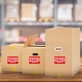 thumbnail image 4 of YAOMOBB Fragile Shipping Label Red White Fragile Sticker Handle with Care Self adhesive Rectangle Shipping Warning for Package Box, 4 of 5