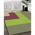 thumbnail image 2 of Ahgly Company Indoor Rectangle Patterned Acid Green Area Rugs, 2' x 3', 2 of 6