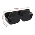 thumbnail image 3 of Estuche para Billetes Tarjeta Soporte Gafas Colgador Coche Accesorios Adhesivos Gran Capacidad Interior, 3 of 9