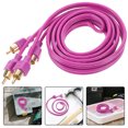 thumbnail image 1 of COMPUKAS Car Owners 1Pack Plastic Metal Audio Cable for Amplifier Connection, 1 of 6