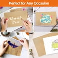 thumbnail image 2 of 50 Pcs A4 Invitation Envelope 50pcs Cards Multi-function Envelopes Festival Brown Paper Greeting Students, 2 of 6