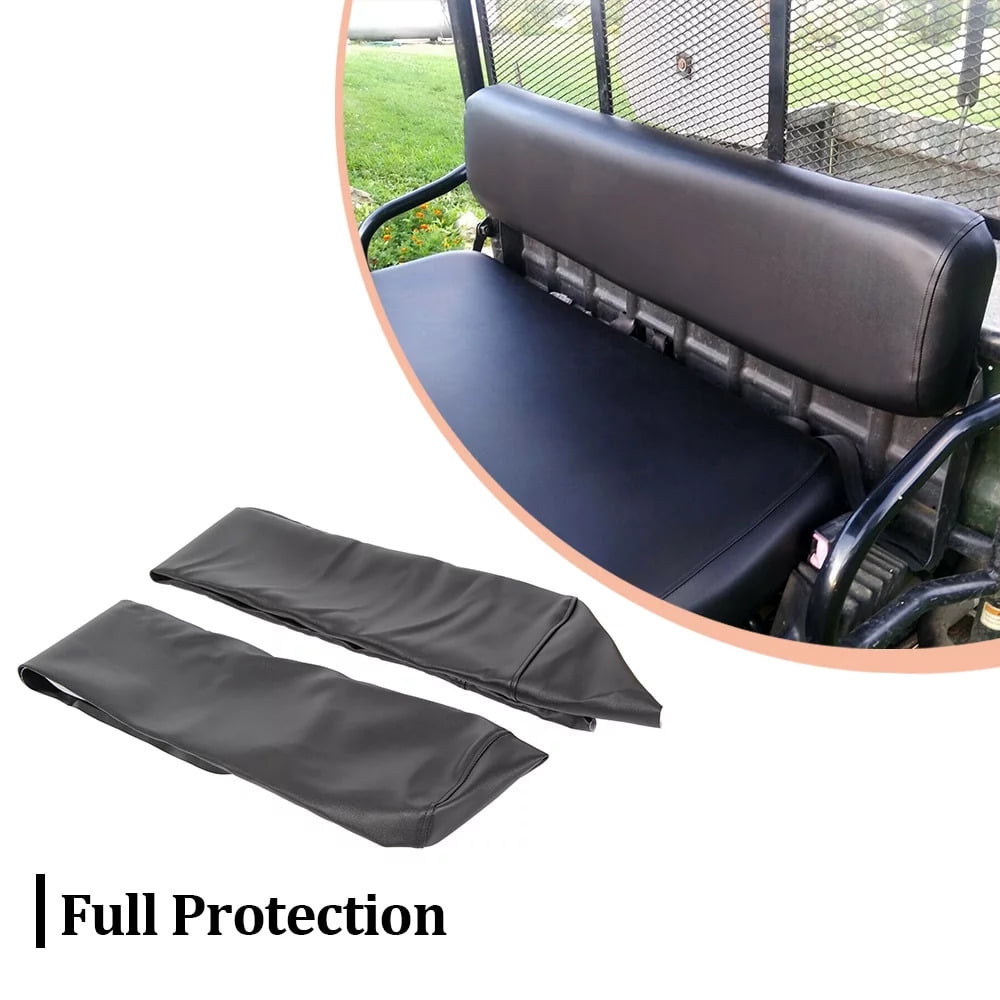 KOJEM Front Seat Cover Bench Seat Cover Black for 1993- 2008 Kawasaki Mule 2500 2510 3000 3010 UTV Diesel 4X4