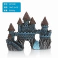 thumbnail image 3 of THOPBPRK European Style Castle Aquarium Decoration, Detailed Resin Fish Tank Ornament for Underwater , Medieval Fortress Decor for Small and Large Fish Tanks, 3 of 6