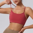 thumbnail image 6 of Levmjia Sports Bras For Women Padded Wirefree Seamless Bra Adjustable Straps Nylon Comfort Sleep Yoga Home Workout 32-40B/C/D Black Beige Gray Single Piece, 6 of 6