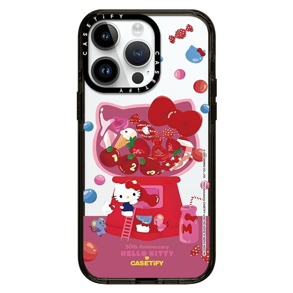 iPhoneアクセサリー CASETIFY Hello Kitty 50th Anniversary CASETiFY Hello Kitty 50th Anniversary Phone Cases Are