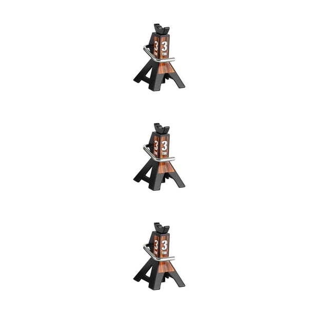 Vogacara Soporte de mantenimiento de gato de coche RC, modelo de vehículo, herramienta de reparación de elevación ajustable en altura, decoración, Type1 NO1 Vogacara CBP187304