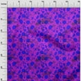 thumbnail image 2 of oneOone Georgette Viscose Green Fabric Batik Fabric For Sewing Printed Craft Fabric By The Yard 42 Inch Wide, 2 of 4