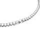 thumbnail image 4 of Collar Swarovski Matrix Tennis con cristales transparentes de rodio, 4 of 7