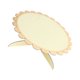 thumbnail image 2 of Ounissouiy Soporte para Tartas, postres, magdalenas, Mousse, aperitivos, magdalenas, soporte para bodas, fiestas de cumpleaños, redonda, de Kits de decoración para fiestas Amarillo, 2 of 6