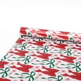 thumbnail image 5 of 3PCS Reversible Christmas Wrapping Paper Roll Set,17 Inch x 12 Feet Christmas Wrapping Paper - Bow and Snowflake Wrapping Paper for Christmas,Holiday,Party(B), 5 of 7