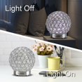thumbnail image 7 of Leyoue Essential Oil Diffuser 120ml Crystal Aromatherapy Oil Diffuse Iron Art Cold Mist ultrasonic Automatic Shut Down Without Water 7 Color LED lamp for Office for Home, SPA, 7 of 7