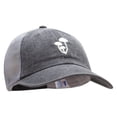 thumbnail image 5 of Beech Mushrooms Embroidered Washed Trucker Cap - Black Grey OSFM, 5 of 5