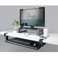 thumbnail image 4 of Extra-Wide Desk Clamp Keyboard Tray / Large keyboard surface 27.5" x 12.2" / Sturdy metal clamp fits desk thickness of 1.5" / Smooth sliding rail design for easy access, 4 of 5