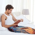 thumbnail image 5 of Sikiie Sunset Rose Elegance Pajama Pants Men, PJ Bottoms, Sleep & Lounge Pants-X-Large, 5 of 6