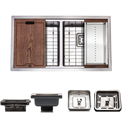 Strictly Sinks Undermount Workstation Kitchen Sink Stainless Steel 30 Inch Shelf Accessory