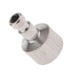 thumbnail image 1 of Acoplamiento de liberación rápida para manguera de aire de aerógrafo, adaptadores de aerógrafo de rosca 1/8 17 mm, 1 of 6