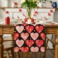 thumbnail image 4 of Antqov Valentines Day Table Runner 13x91" Love Heart Galentines Day Table Cover Colorful Valentines Day Decorations for Party Home Kitchen Dining Holiday Decor, 4 of 6
