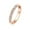Rose Gold, variant on Wedding Band Lling Fashion Minimalist Mic Ro Diamond Set Ten Diamond Ring Rose Gold Index Finger Ring Ring for Women (Gold,5)