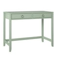 thumbnail image 1 of Novogratz Her Majesty 2 Drawer Writing Desk, White, 1 of 9