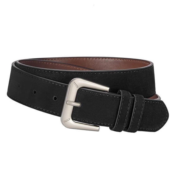 MOMOJIA Women Stylish Waist Belt with Pin Buckles Fastener Adjustable Waistband for Everyday Outfit Fashion Waist Decoration
