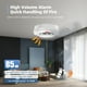 thumbnail image 4 of Detector de humo Tuya Wifi, Sensor de alarma de sonido de protección contra incendios, apl Carevas  Detector, 4 of 7