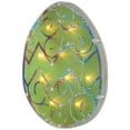 thumbnail image 6 of Northlight Lighted Easter Egg Silhouette Window Decoration - 12" - Green, 6 of 8