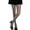 Gray-os, variant on Women's Elegant 10D Super Thin Sheer Tights Wide Vertical Striped Design Nylon Fabric See Through Pantyhose Stockings