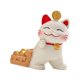 thumbnail image 4 of Lucky Cat Figurine Cat Statue Decoration Fiesta de decoración creativa Feng Shui Crafts Linda escultura para la oficina del dormitorio de estantería 5.5x3x5.5cm, 4 of 8