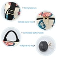 thumbnail image 7 of FORMRS Women's Travel Backpack Purse Anti-Theft Hidden Pockets Casual Shoulder Bag, Green Butterflies, 7 of 7