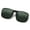 Blackish green, variant on Unisex 8 Colors Clip On Sunglasse Flip up Glasses Polarized Driving Sunglasses