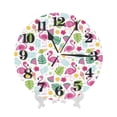 thumbnail image 7 of Kdxio Clock number Print Wall Clock,10 Inch Battery Operated Wall Clocks,Silent Non Ticking Small Analog Clock for Living Room,Office,Home,Bedroom,Kitchen,Bathroom, 7 of 7