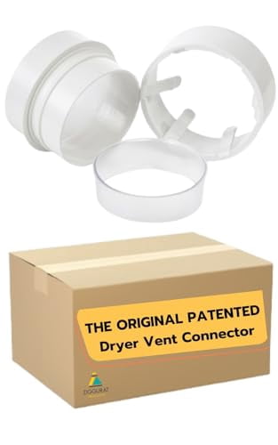 STV-S Dryer Duct Connector - DIY Easy Dryer Vent Hookup Kit - by Ziggurat Products