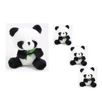 Set of 4, Cute Panda Stuffed Plush Wall Window Hanging Animal Toy Birthday Gift