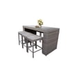 thumbnail image 2 of Monterey Bar Table Set Backless Barstools 7 Piece Patio Furniture, 2 of 3
