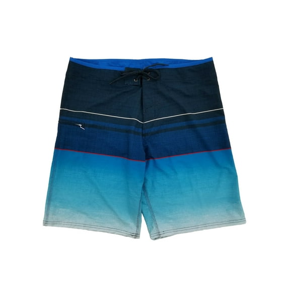 Mens Blue Gradient Board Shorts Surf Shorts Swim Trunks 38