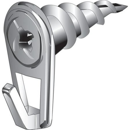 

50 lbs Picture Hook White - Small- pack of 10