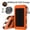 Completely orange, variant on 40000mAh Super Portable High Capacity Power Bank Durable Safe Fast Charge External Battery Lightweight Space-Saving Emergency Power Source for Long-Time Hiking Outdoor Camping Backpack Trips