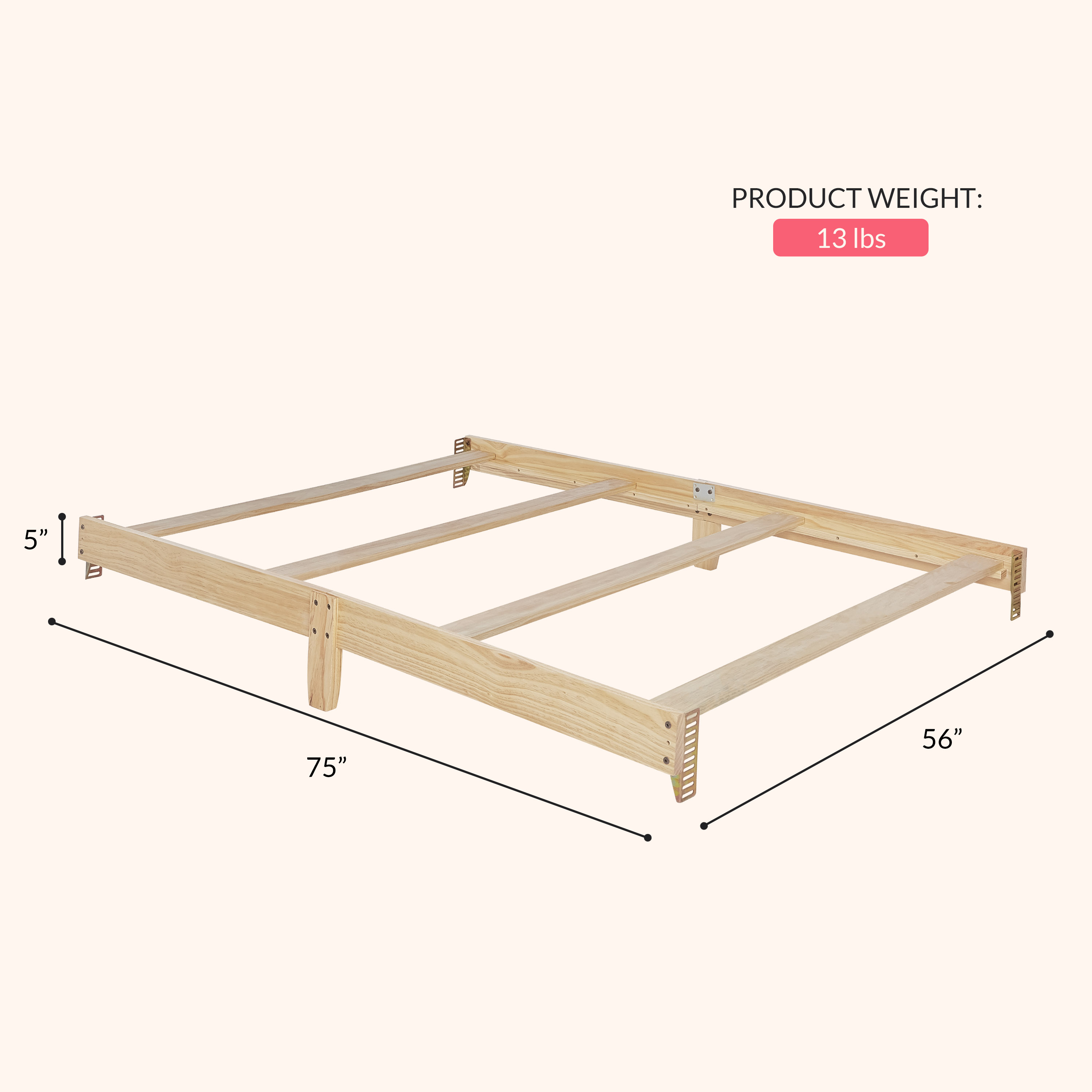 Dream on Me Universal Bed Rail
