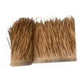 thumbnail image 3 of Aymzbd Artificial Thatch Roof Flame Retardant Realistic Versatile Decorations for Fence Brown and Black, 3 of 9