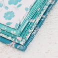 thumbnail image 3 of 10 Yard Cut Threadart Cotton Quilting Fabric Sold By The Yard - Vintage Threads Collection - 44" Width - 100% Cotton - Quilting, Sewing, Crafts - Aqua Fish, 3 of 5