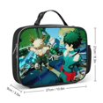 thumbnail image 2 of My Hero Academia Battle Portable Insulated Lunch Bag Lunch Box Bento Bag Picnic Bag Detachable Meal Bag Reusable Lunchbag, 2 of 8