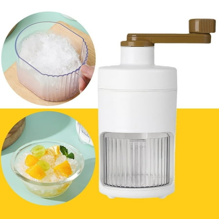 

Clearance！ Bifavgk Household Small Manual Ice Portable Ice Crusher And Shaved Ice Machine Ice Breaking Tool Ice Shaver And Snow Machine For Home Outdoor Camping Party Snow Cone Machine