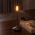 thumbnail image 2 of Aladdin Candlelight Table Lamp Rechargeable Warm Light black, 2 of 5