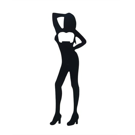 

Sexy Man Shape Bottle Opener Non-slip Metal Beautiful Woman Can Opener Party Supplies