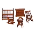 thumbnail image 2 of Juego de 5 Muebles en Miniatura para Casa de Muñecas, Escala 1/12, Manualidades para Niños Y Niñas de 3 años en Adelante, 2 of 9