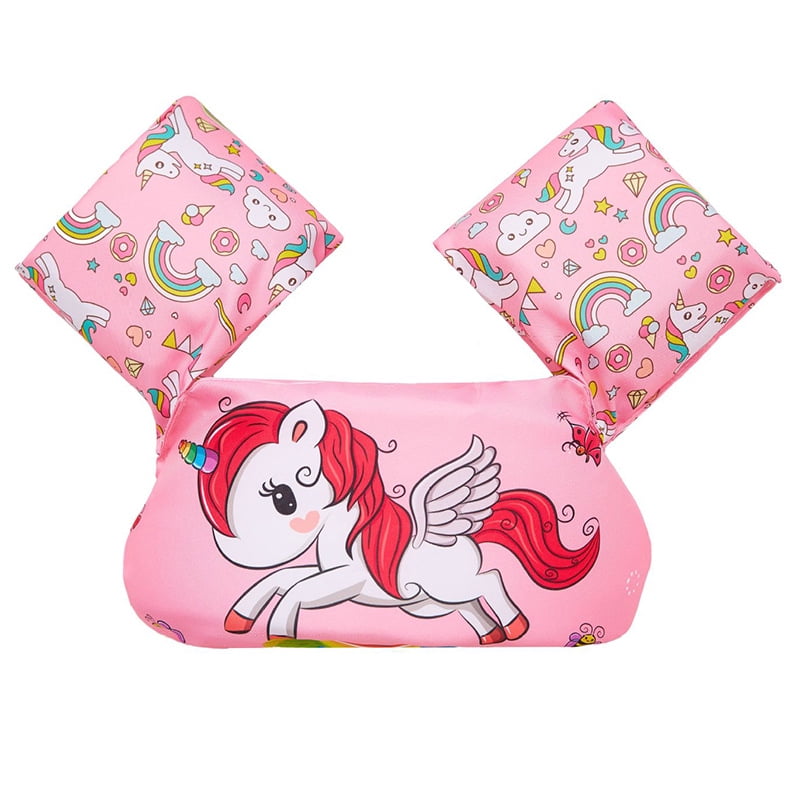 Inflatable Kids Arm Swimming Floats Armbands Children Swim Sleeves Water Rings Swimming Arm Floating Unicorn