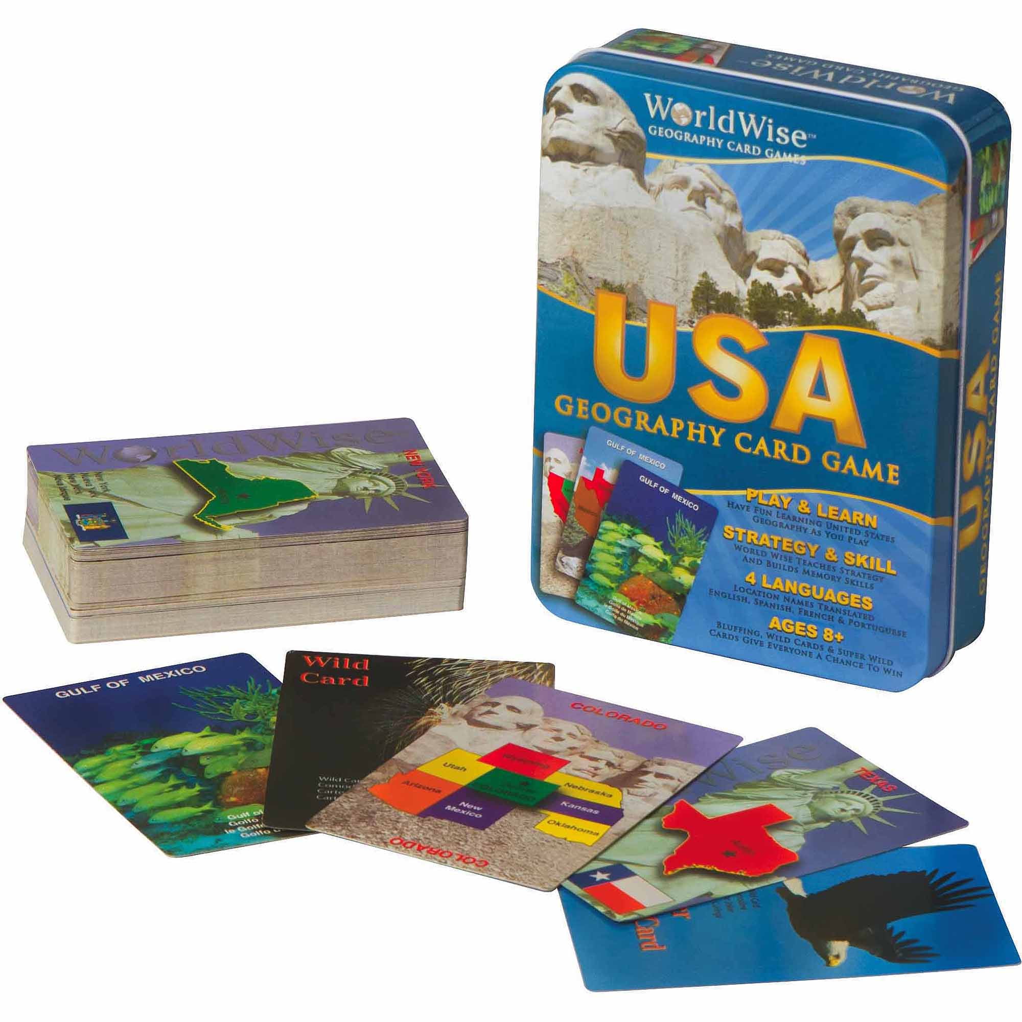 WorldWise USA Card Game